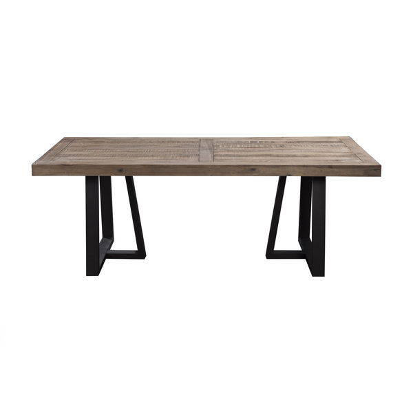 Stephen Pine Solid Wood Dining Table & Reviews Joss & Main